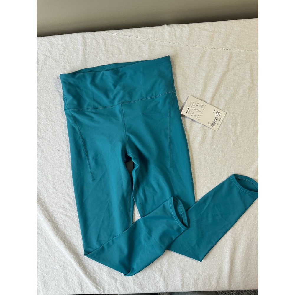 NWT Athleta Leggings pacesetter tight blue size small - Picture 3 of 7